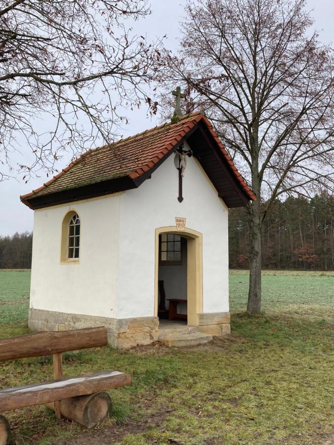 Ferienwohnung Franken Hallerndorf Exterior foto